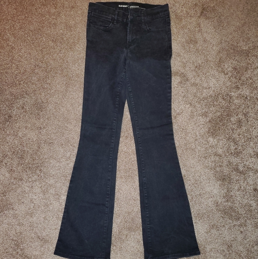 Black Midrise Jeans Size 0R